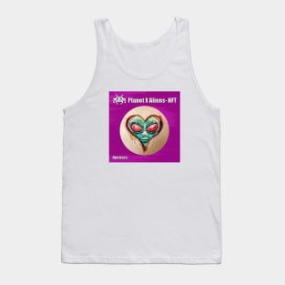 Planet X Aliens UFO Invasion Tank Top